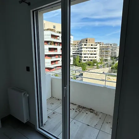 L'ecrin Urbain Port Marianne Terrasse Parking Parc Expo Arena Apartmán *
