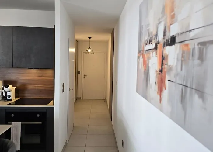 L'ecrin Urbain Port Marianne Terrasse Parking Parc Expo Arena Apartmán