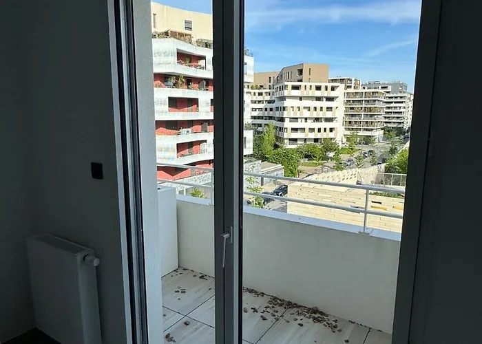 L'ecrin Urbain Port Marianne Terrasse Parking Parc Expo Arena Lejlighed *